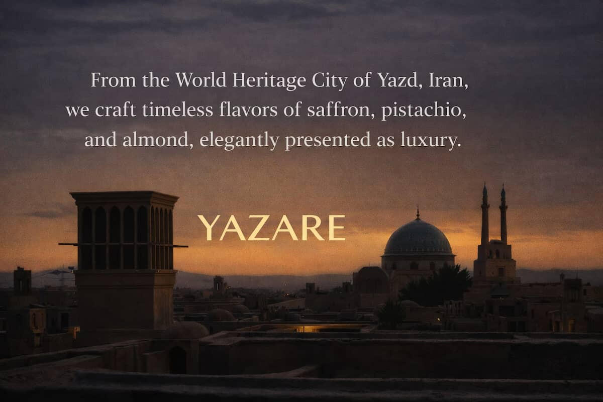 Historic city of Yazd Iran traditional architecture desert skyline